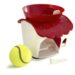Dispensador de premios con pelota de tennis