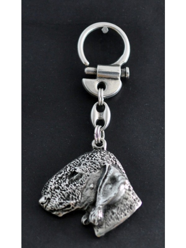 llavero Bedlington terrier