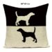 Funda Cojin Motivo Beagle