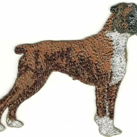 Parche bordado Boxer