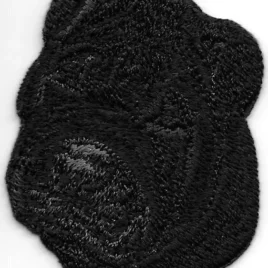 Parche bordado Shar Pei Negro