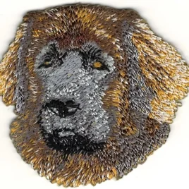Parche Bordado Leonberger